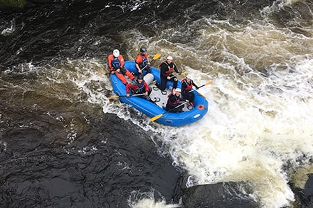 Exclusive White Water Rafting Driving Experience 1