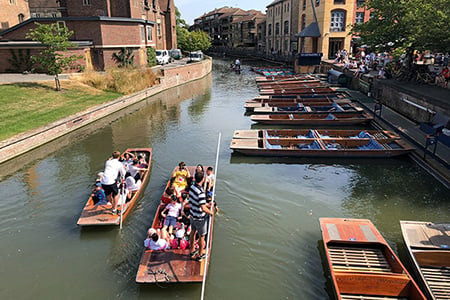 Exclusive Punting Tour for 12 People Driving Experience 1