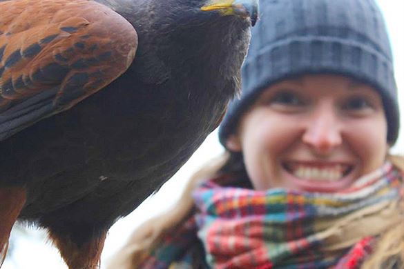 Falconry for Two in Staffordshire Driving Experience 1