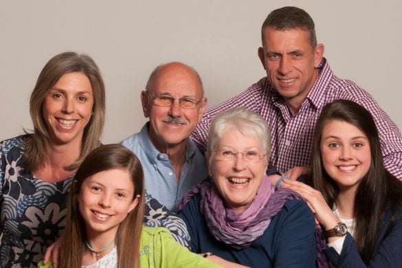 Barrett and Coe Family Photoshoot in the North Driving Experience 1
