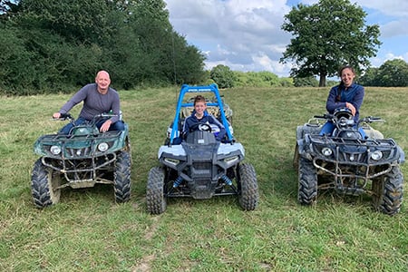 Family Quad and ATV Adventure Experience from Trackdays.co.uk