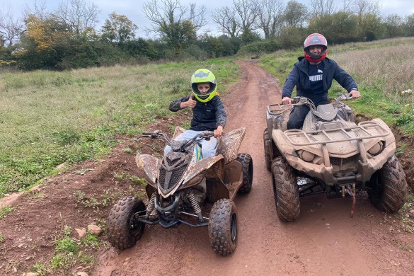 Family Quad Bike Session for Four - Exeter Experience from Trackdays.co.uk