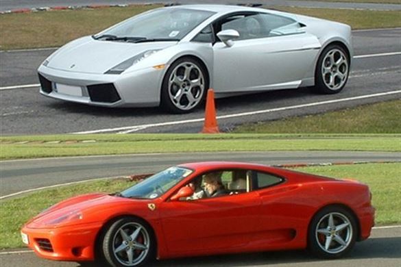 Ferrari v Lamborghini and Hot Laps Driving Experience 1