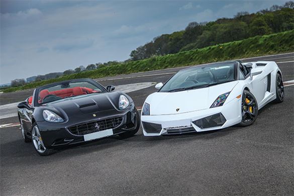 Ferrari California vs Lamborghini Gallardo Driving Experience | Track Days