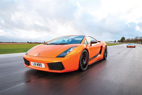 Five Supercar Drive with High Speed Passenger Ride Experience from Trackdays.co.uk