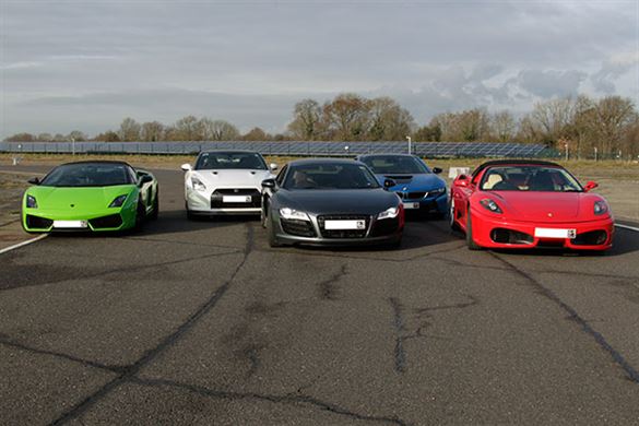 Five Supercar Thrill Driving Experience 1