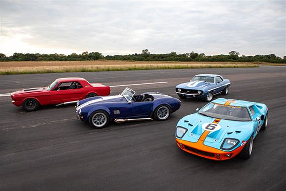 Four American Muscle Thrill with High Speed Passenger Ride Experience from Trackdays.co.uk