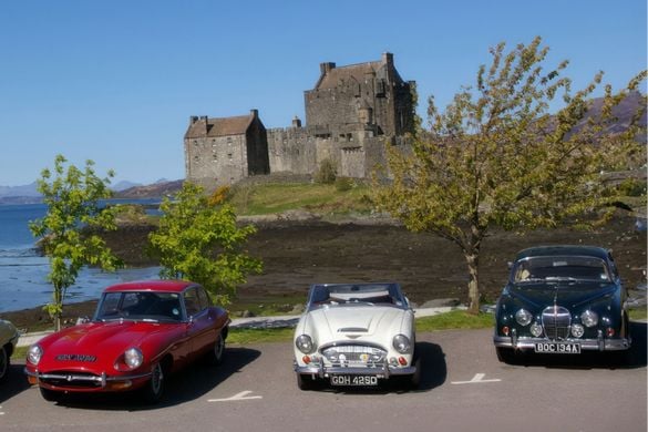 Four Hour Classic Car Hire in Scotland (Choice B) Experience from Trackdays.co.uk