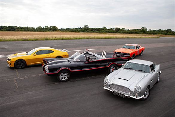 Four Movie Car Drive with High Speed Passenger Ride Experience from Trackdays.co.uk
