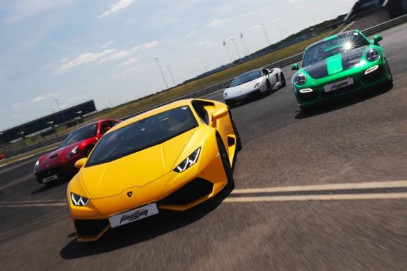 Four Supercar Thrill - Anytime Experience from Trackdays.co.uk