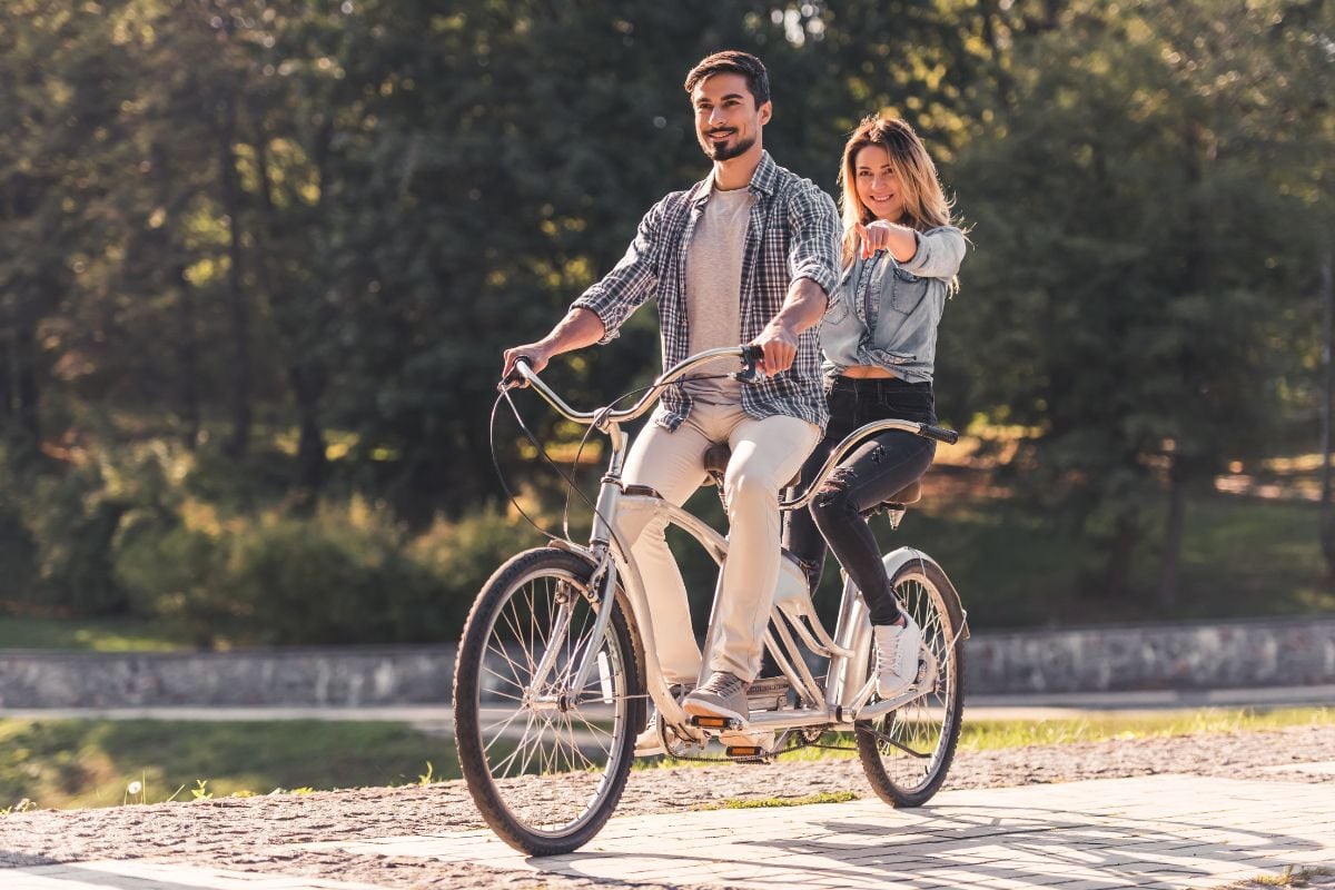Full Day Tandem Pedal Bike Hire in Camber Sands Driving Experience 1