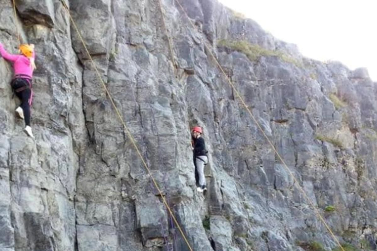 Glamorgan Rock Climbing And Abseiling For Two Driving Experience 1