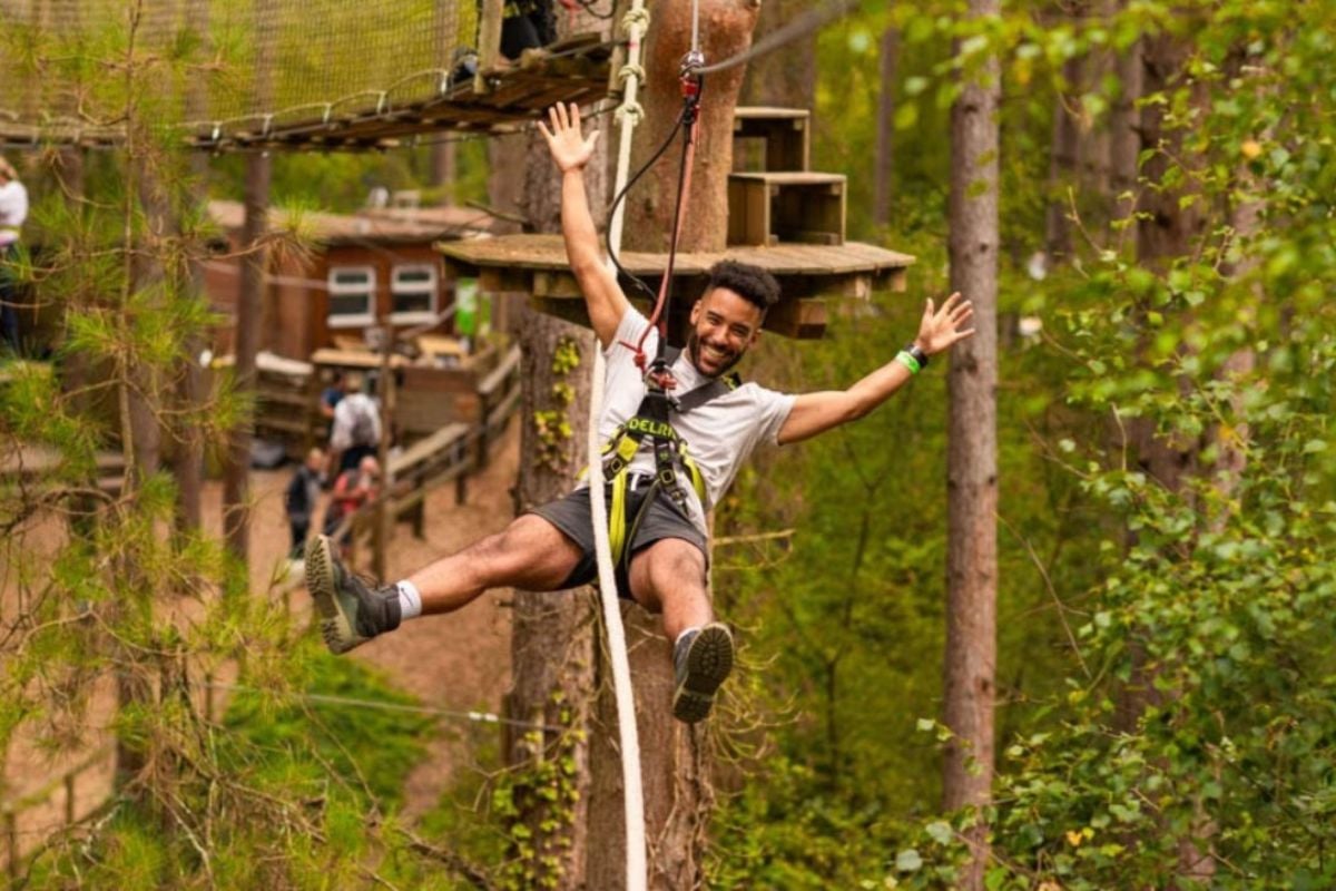 Go Ape Treetop Challenge for One (Ages 10+) Driving Experience 1