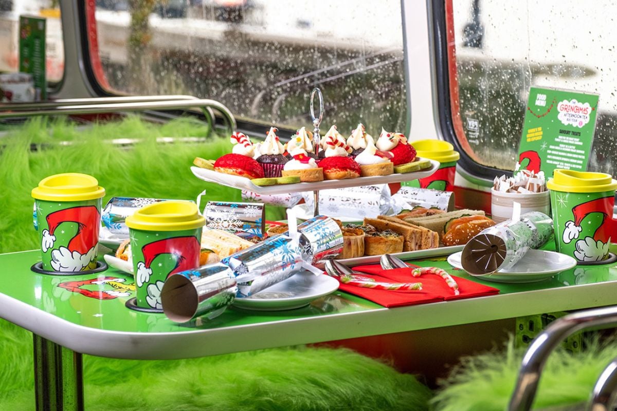Grinchmas Weekend Afternoon Tea Bus Tour (Adult Aged 12+) Experience from Trackdays.co.uk