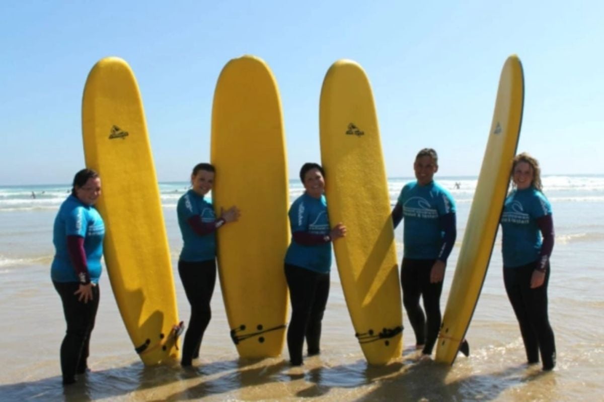 Group Surfing Lesson with Pizza and Prosecco Experience from Trackdays.co.uk