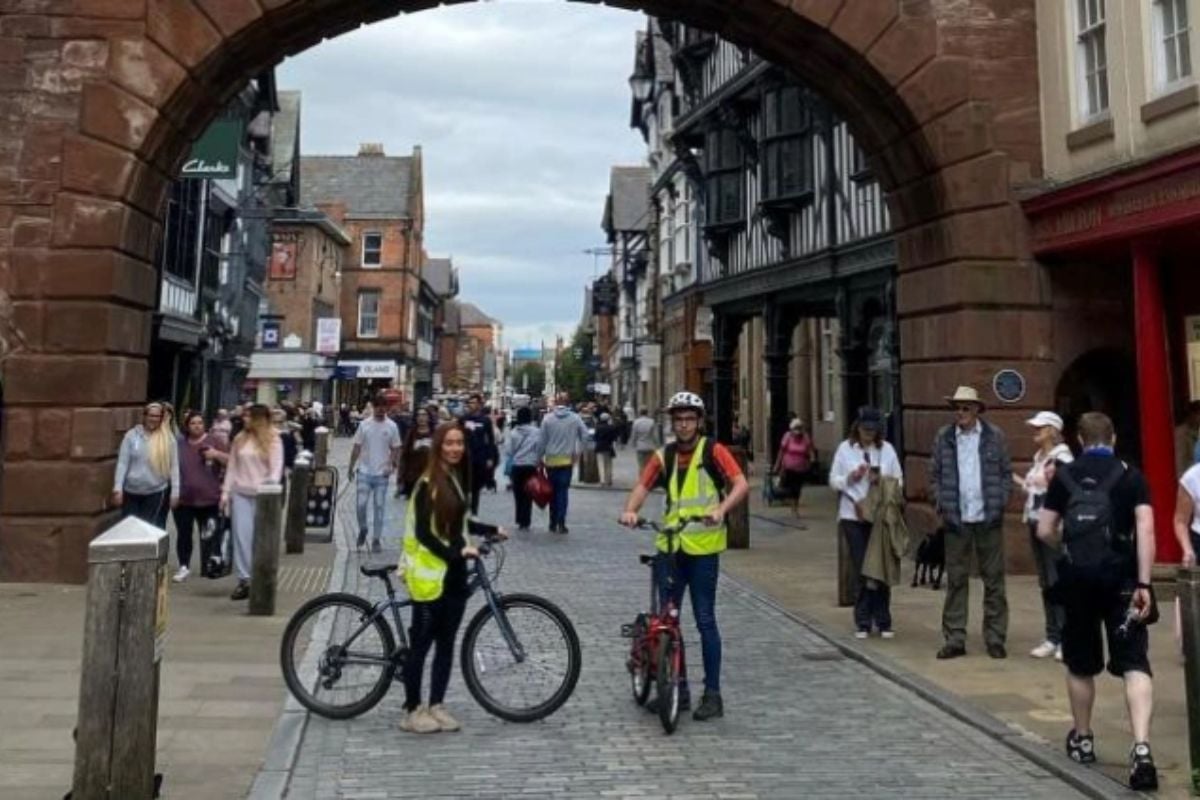 Guided Bike Tour of Chester Experience from Trackdays.co.uk