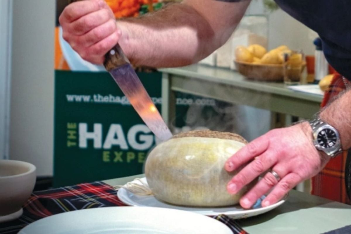 Haggis Making Demonstration with Dinner in Glasgow Experience from Trackdays.co.uk