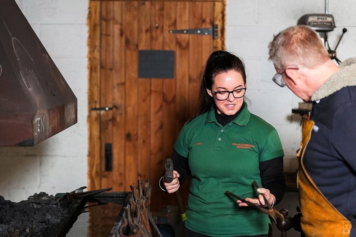 Half Day Hook Blacksmith Course in the Peak District Experience from Trackdays.co.uk