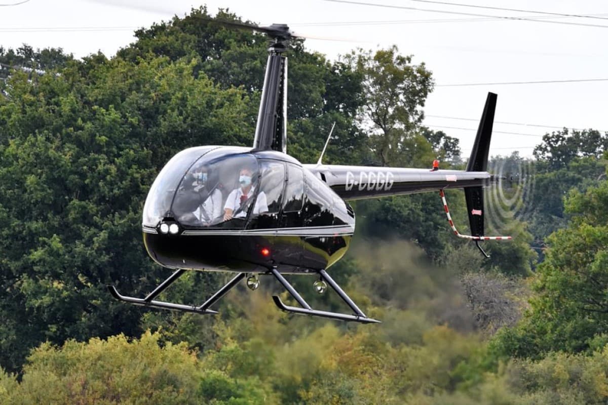 Helicopter Triple for Three Driving Experience 1