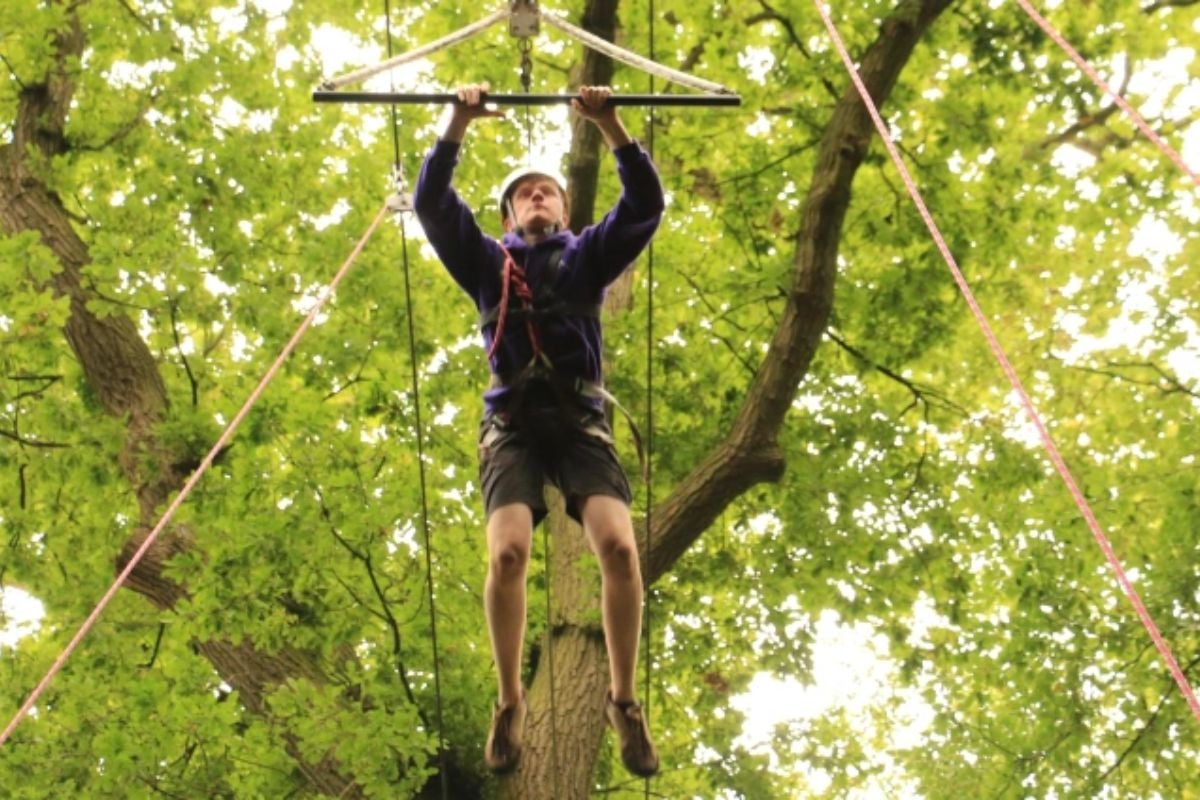 High Ropes Woodland Experience in Harrogate for 4 Experience from Trackdays.co.uk