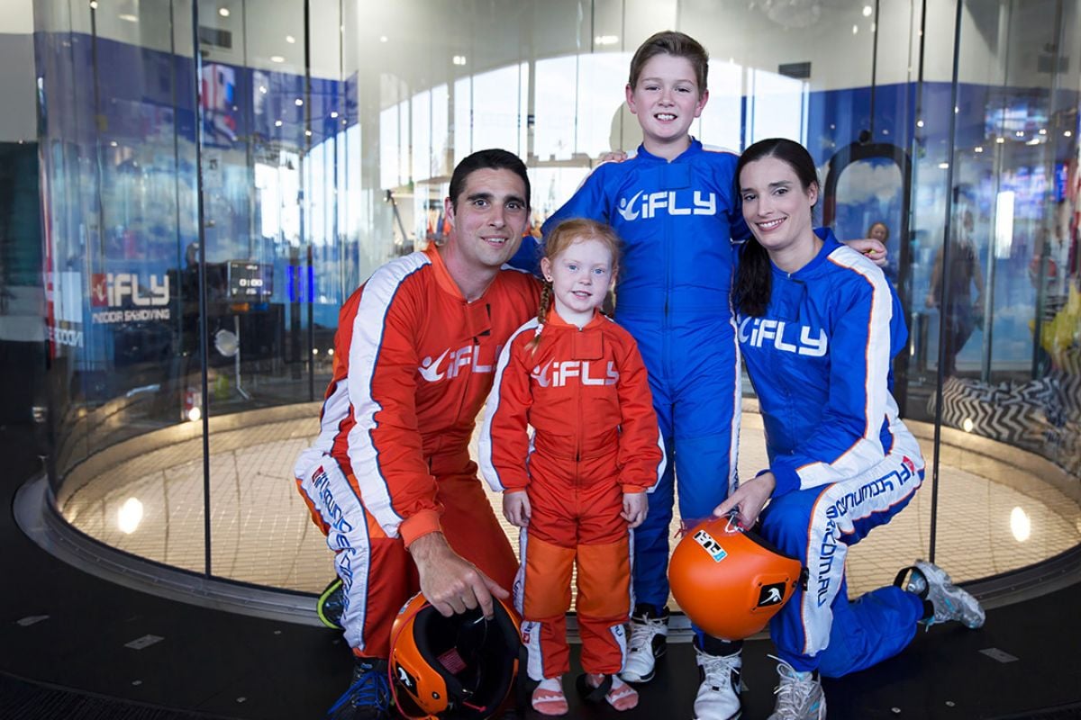 Indoor Skydiving for Two + Photo & Video Package for Two (Anytime) Driving Experience 1