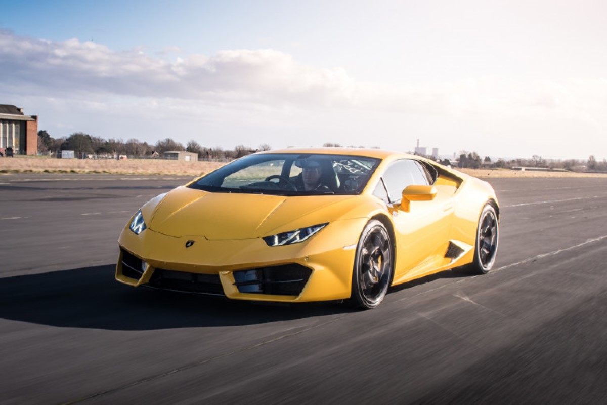 Junior Lamborghini Huracan Drive Experience from Trackdays.co.uk
