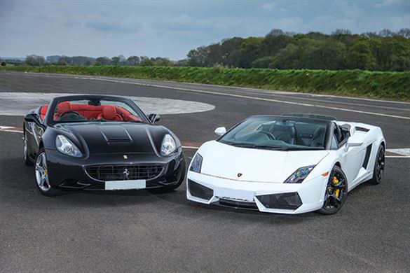 Junior Double Supercar Thrill Driving Experience 1