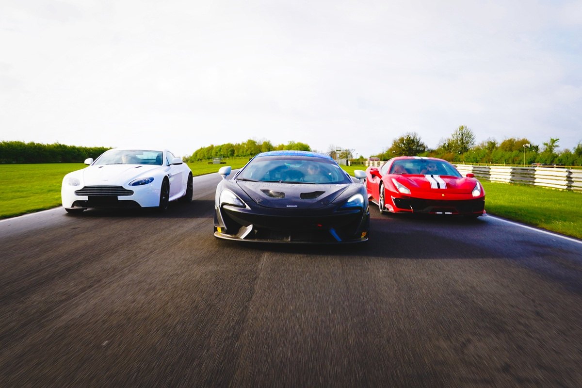 Junior Triple Supercar Blast Experience - Last Minute Deal Experience from Trackdays.co.uk