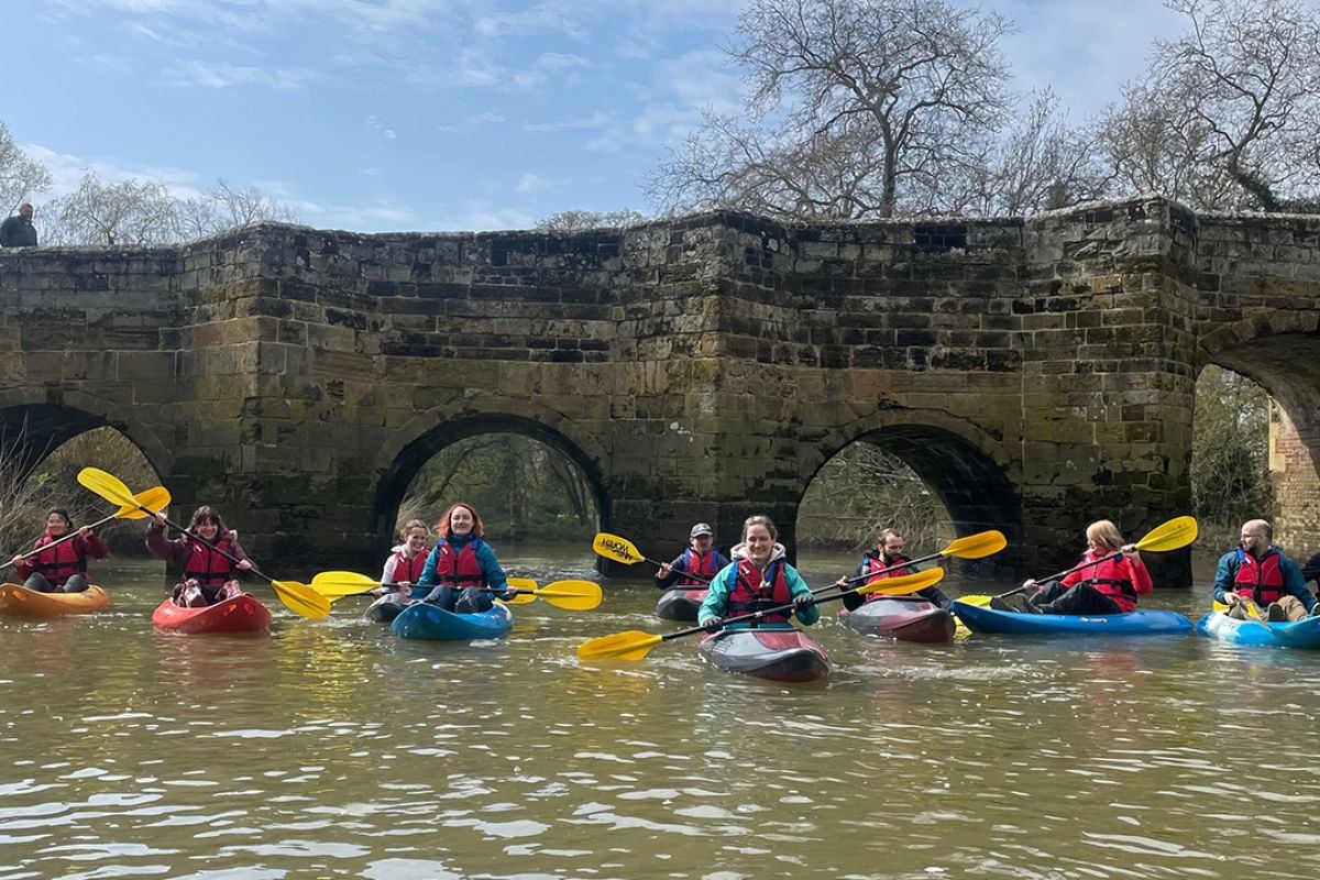 River Kayaking in Sussex Driving Experience 1