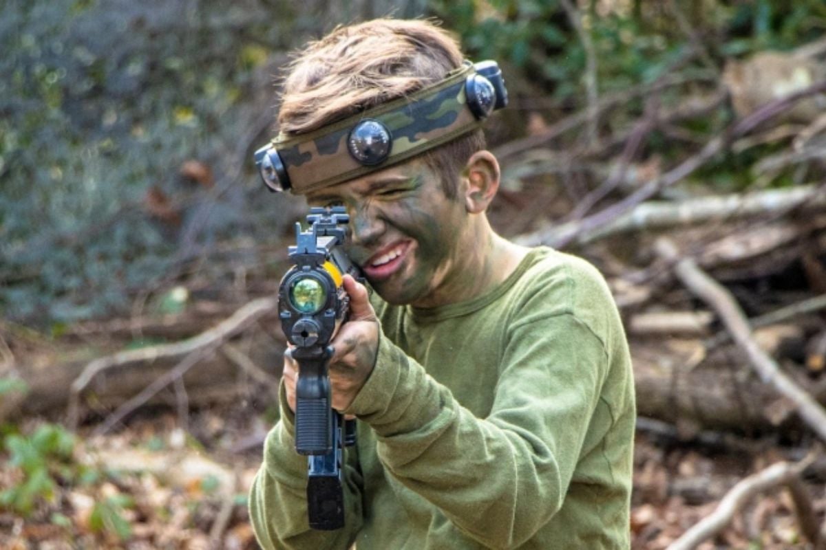 Kids BattleZone Laser Tag Experience Hampshire Experience from Trackdays.co.uk