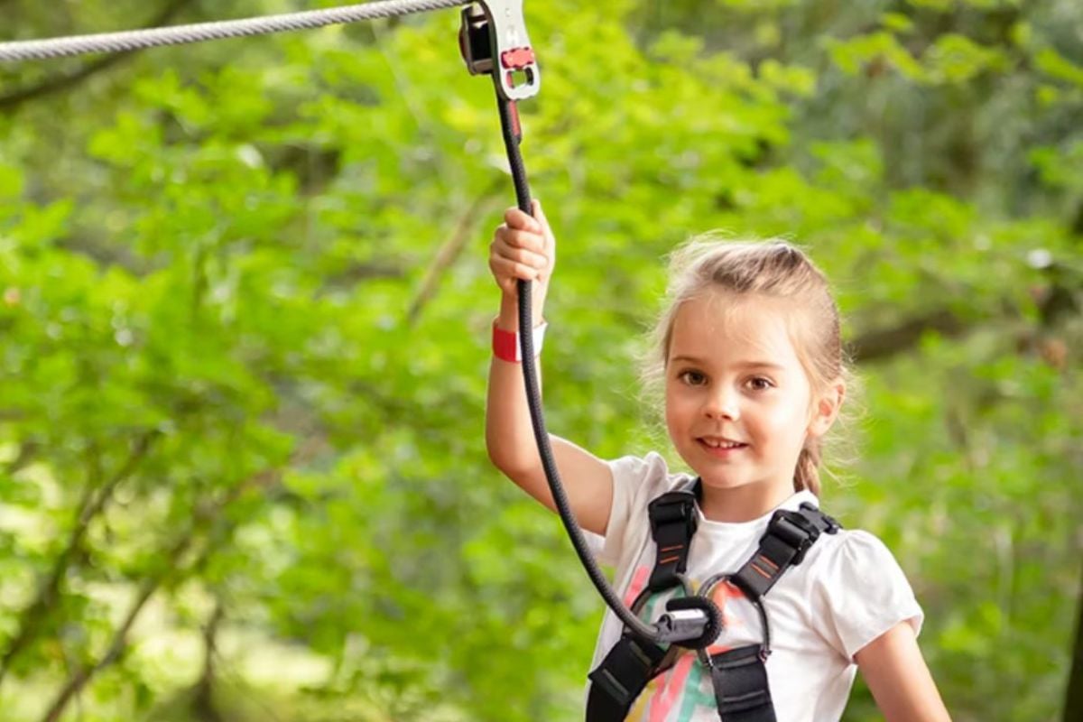 Kids Go Ape Treetop Adventure for Four (Ages 4-10) Driving Experience 1