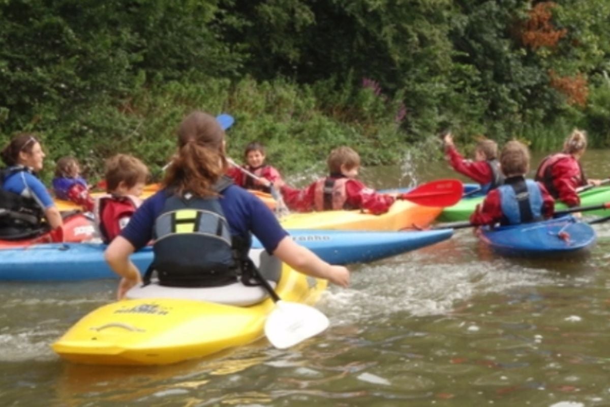 Kids Kayaking Taster in Warwickshire Experience from Trackdays.co.uk