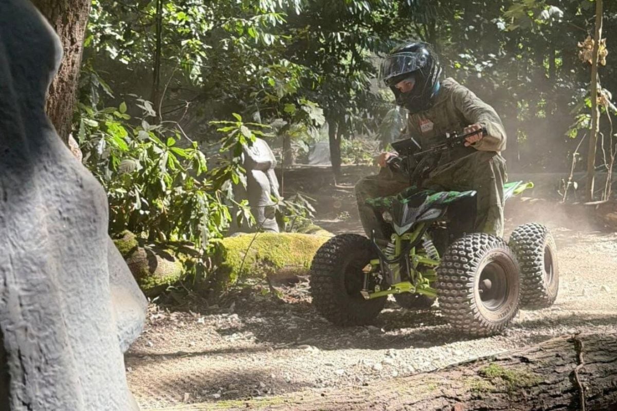 Kids Quad Bike Trekking at GO Action Forest For One Driving Experience 1