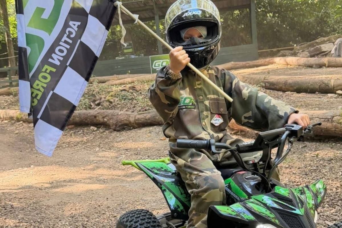Kids Quad Bike Trekking at GO Action Forest For Two Experience from Trackdays.co.uk