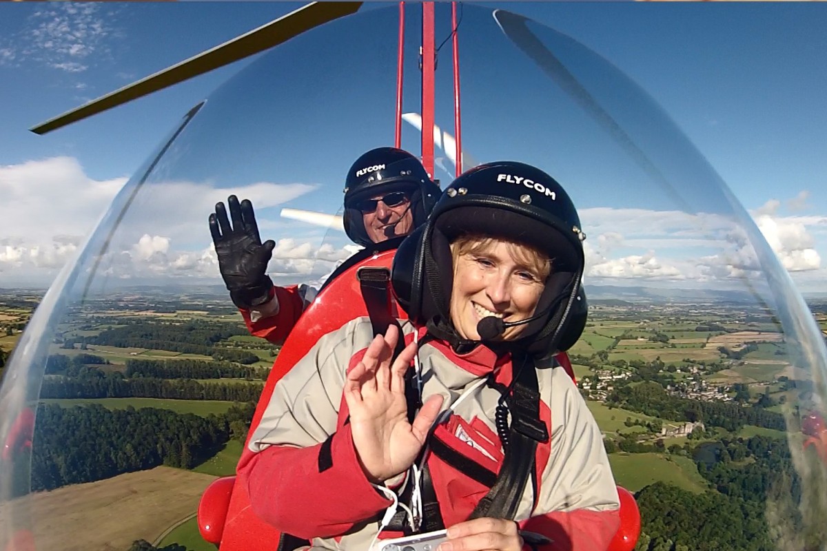 30 Minute Lake District Gyroplane Experience Driving Experience 1