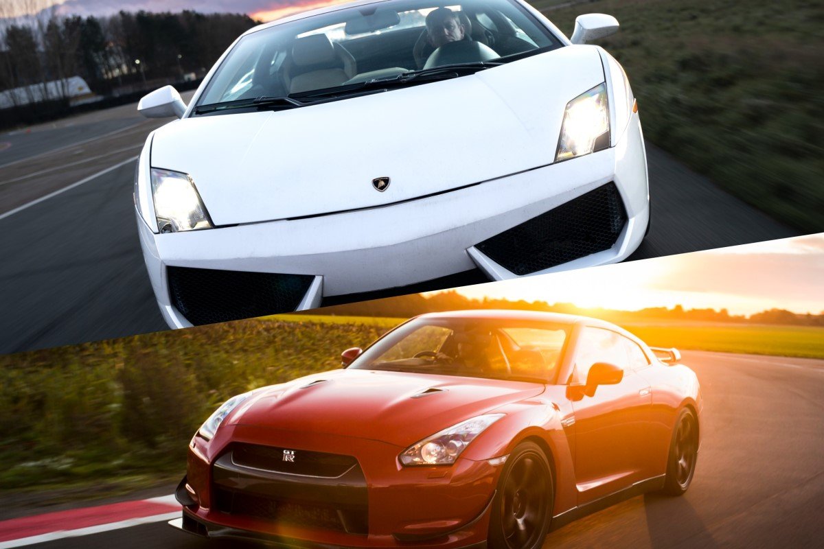 Lamborghini Gallardo vs Nissan GTR Experience - 20 Laps Driving Experience 1