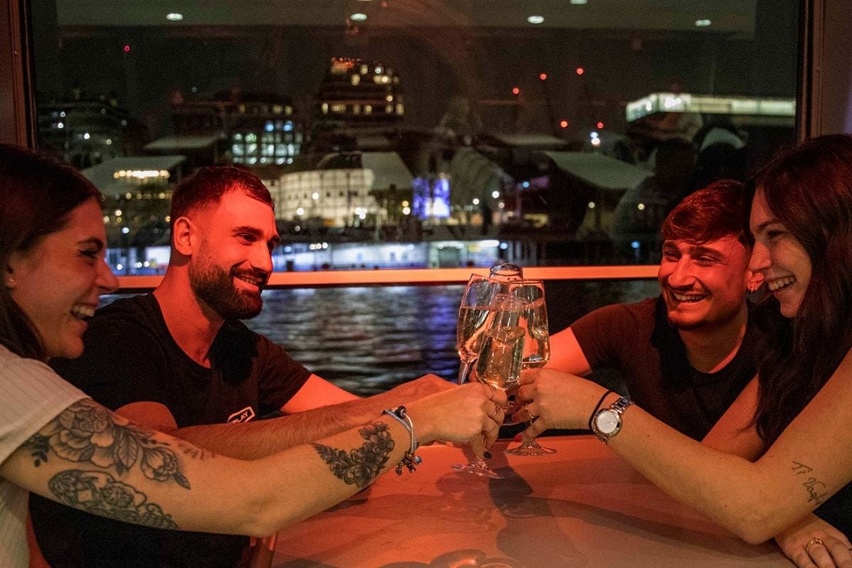 London Evening Cruise with Canapés and Music Experience from Trackdays.co.uk