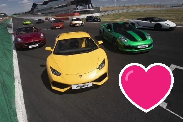 Lovers Double Supercar Drive for Two Experience from Trackdays.co.uk