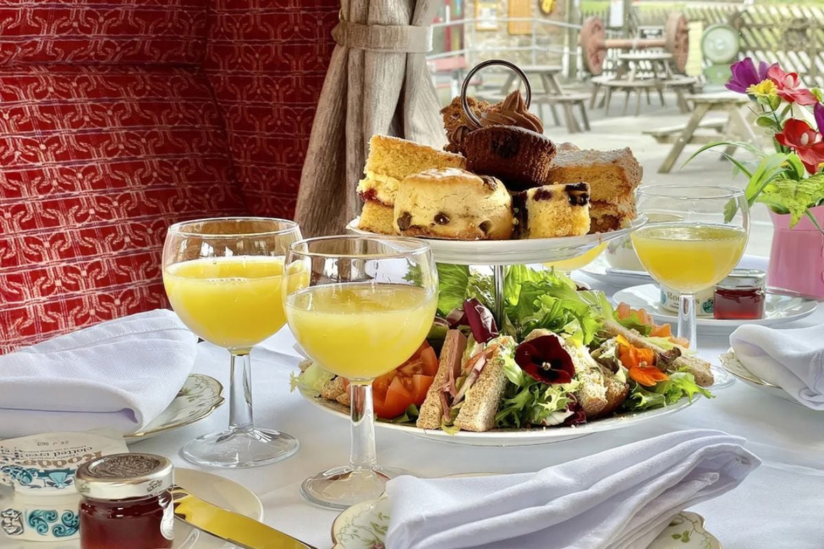 Luxury Afternoon Tea in a Private Railway Compartment for Two Experience from Trackdays.co.uk