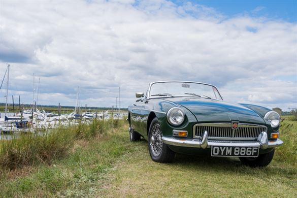 Any MG Anytime Classic Car Hire - Grab the Weather Deal Driving Experience 1
