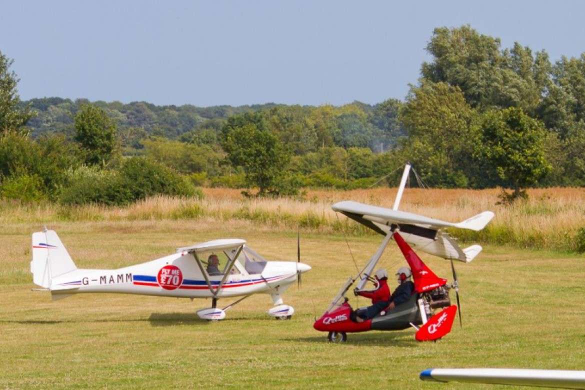 60 Minute Microlighting Flight over East Anglia Driving Experience 1