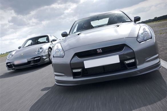 Nissan GTR Porsche GT3 RS Driving Experience 1