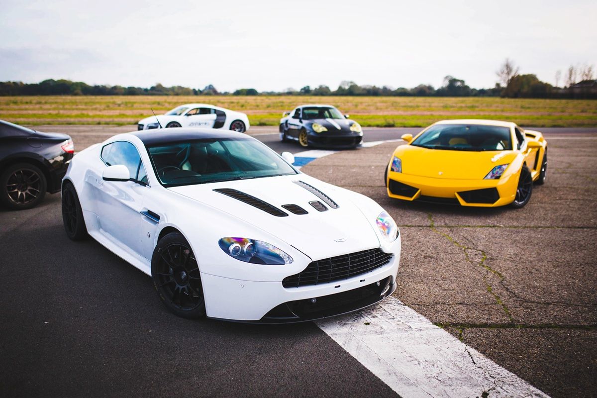 No Licence Four Supercar Driving Experience - 20 Laps Experience from Trackdays.co.uk