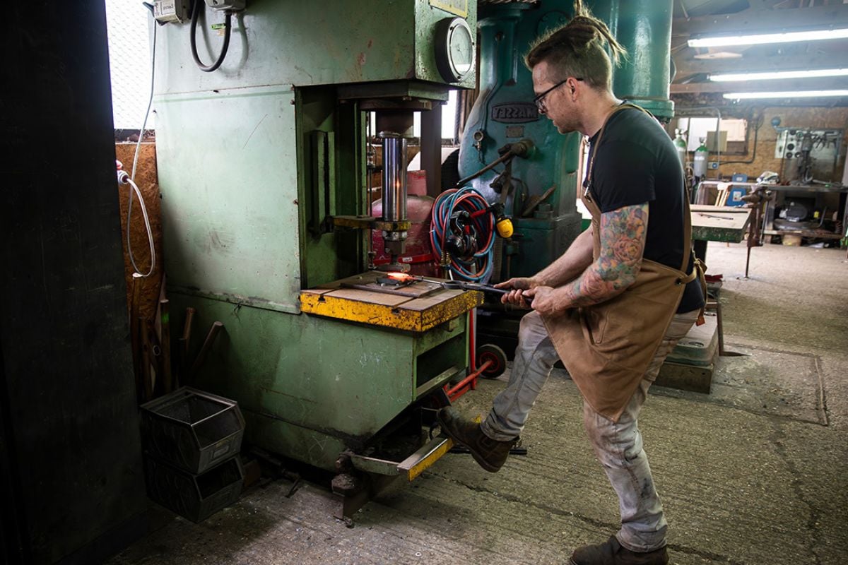 One Day Blacksmith Course for Two in Kent Experience from Trackdays.co.uk