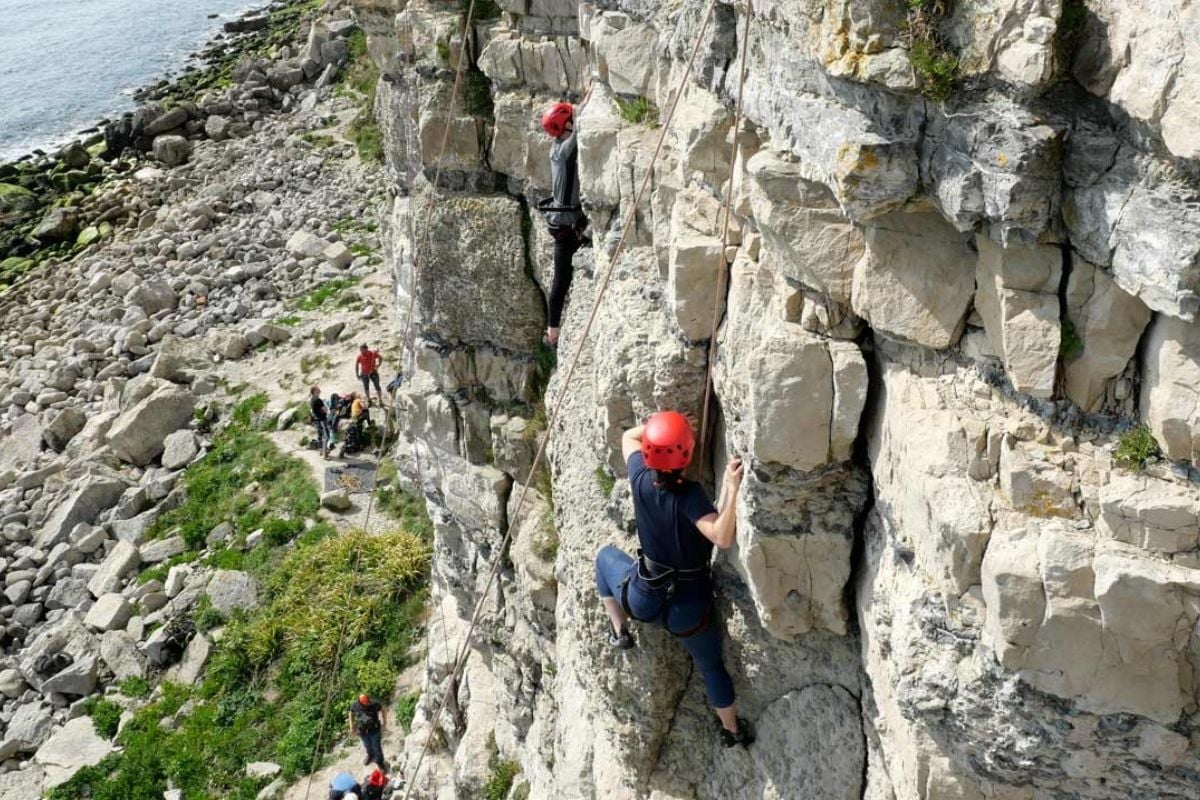 One Day Rock Climbing Course in Dorset Driving Experience 1