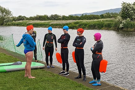 Open Water Swimming Session Driving Experience 1