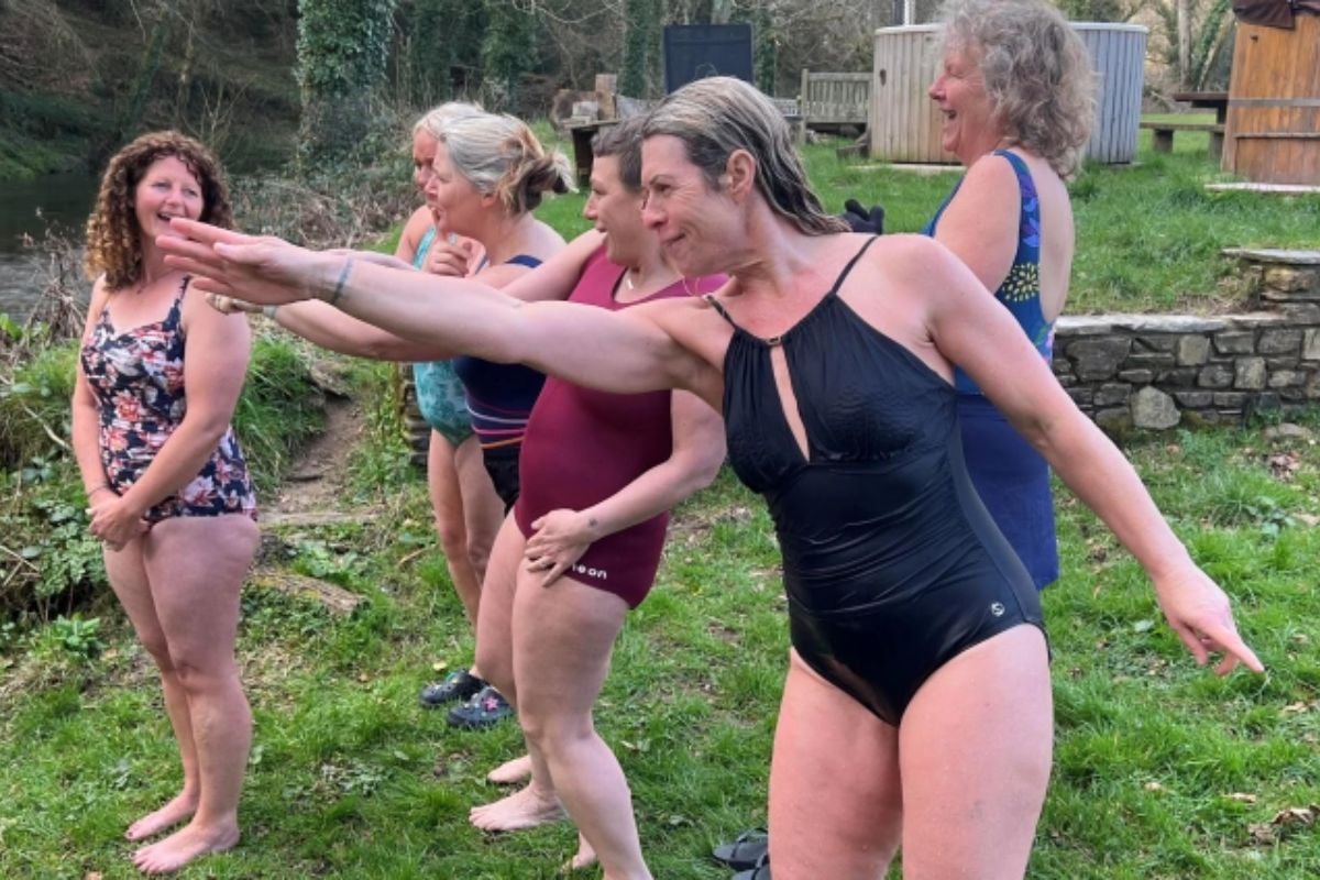 Outdoor Sauna and River Swim in Devon Experience from Trackdays.co.uk