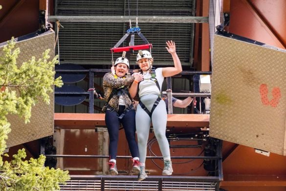 Zip World 100ft Free Fall Plummet at Betws-y-Coed Driving Experience 1