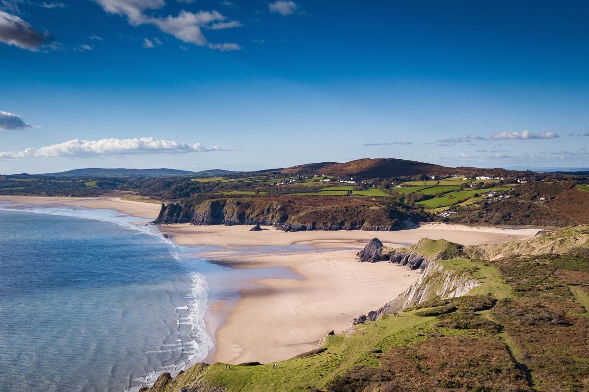 Private Gower Coastal Helicopter Tour Driving Experience 1