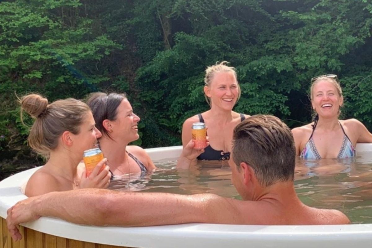 Private Outdoor Sauna and River Swim in Devon Experience from Trackdays.co.uk